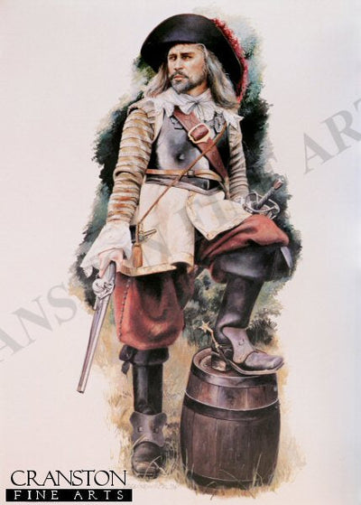 Royalist Dragoon Officer by Chris Collingwood.