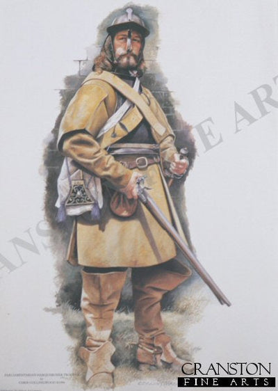 Parliamentarian Harquebusier Trooper by Chris Collingwood.