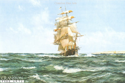 Up Channel - the Lahloo by Montague Dawson.