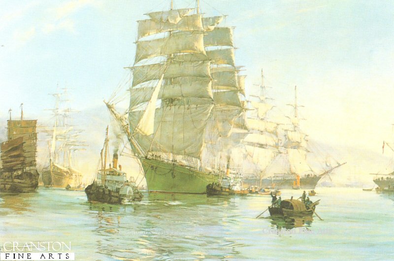 The Thermopylae Leaving Foochow by Montague Dawson.