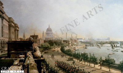 The Embankment from Somerset House by John OConnor.