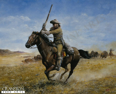 William F Cody (Buffalo Bill) by Brian Palmer.