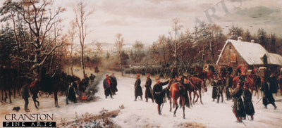 The Arrival of Prince Charles Friedrich Before the Battle by Conrad Freyberg.