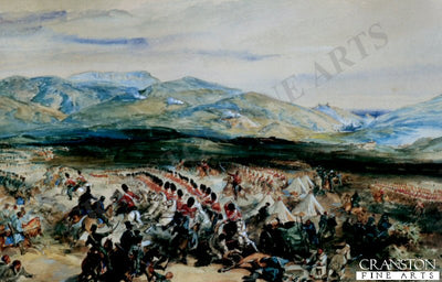 Charge of the Heavy Brigade by Orlando Norie.