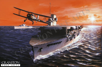 HMS Glorious by Ivan Berryman.