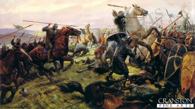 Battle of Hastings by Tom Lovell.