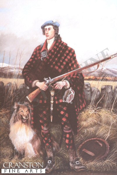 Jacobite Officer 1745 by Ian Cameron Ritchie.