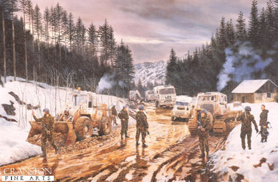 Clearing the Way - Royal Engineer Regiment by David Rowlands.
