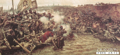 Yermacks Conquest of Siberia, 1582 by Vasily Surikov.