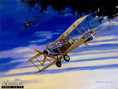 Christmas Hunt - Bristol Fighter F2B by David Pentland.