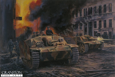 Escape to the Elbe, Berlin, 3rd May 1945 by David Pentland. (F)