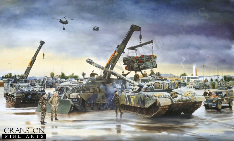 2nd Battalion, Reme by David Rowlands.