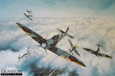 Combat over the Pas de Calais by Simon Smith. (B)