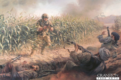 Cpl Bryan Budd VC by Stuart Brown.