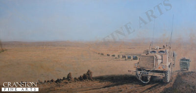 Convoy - Sangin Valley, Afghanistan by Graeme Lothian.
