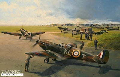 Hornchurch Scramble by Robert Taylor. (B)