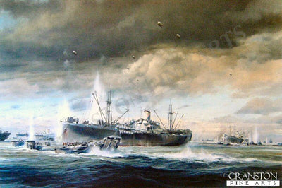 D-Day Normandy Landings by Robert Taylor.