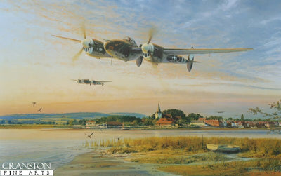 Coming In Over the Estuary by Robert Taylor (B)