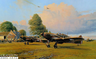 Front Line Hurricanes by Robert Taylor.