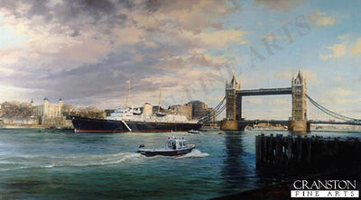 Royal Yacht Britannia by Robert Taylor.