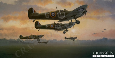 First Light - Battle of Britain, July 1940 by Philip West.