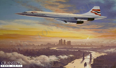 Concorde - Early Morning Arrival by Stephen Brown.