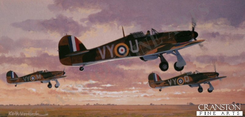 Hawker Hurricane MkI by Keith Woodcock.