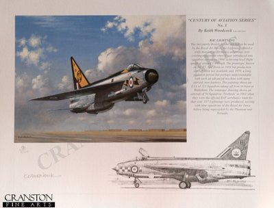 BAC Lightning by Keith Woodcock by Keith Woodcock.
