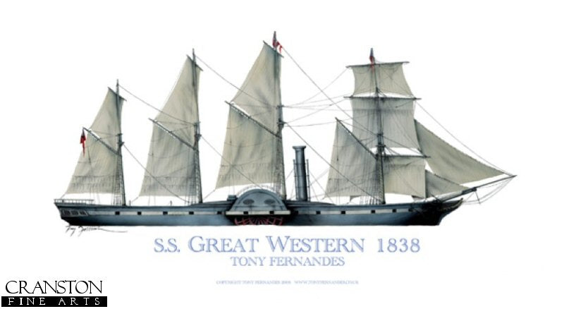 SS Great Western 1838 by Tony Fernandes.