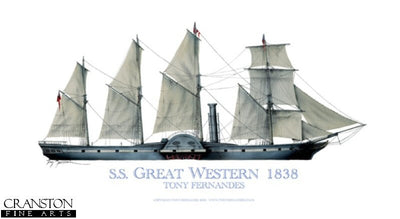 SS Great Western 1838 by Tony Fernandes.