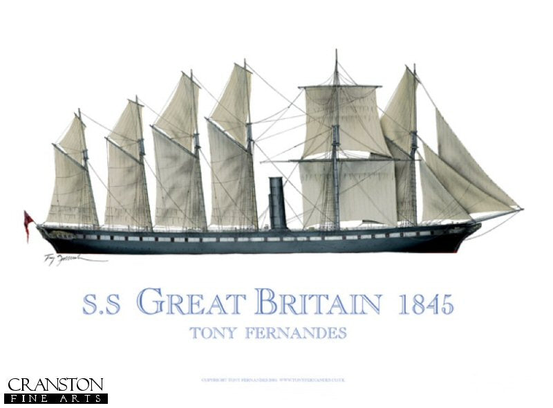 SS Great Britain 1845 by Tony Fernandes.