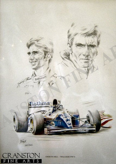 Damon Hill - Williams FW16 by S Taylor.