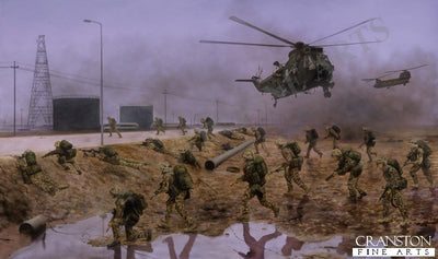 40 Commando Royal Marines by David Rowlands.