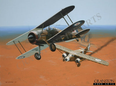 Raid on Wajir by Ivan Berryman.