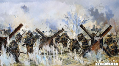 US 4th Division, Utah Beach, D-Day, 6th June 1944 by Jason Askew. (C)