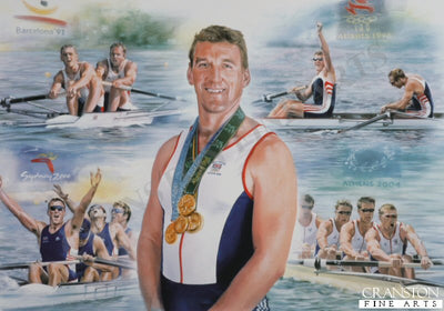 Sir Matthew Pinsent CBE by James Owen.