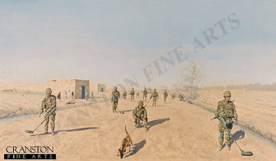 EOD Bomb Disposal Engineers by Graeme Lothian. (B)