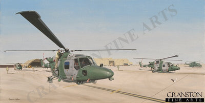 Lynx at Readiness - Bastion by Graeme Lothian. (B)