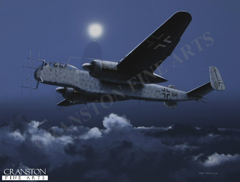 Menace - Heinkel 219A-7/R2 by Ivan Berryman.