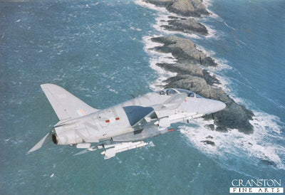Hawk T1A carrying Aden Gun and AIM9L Air to Air Missiles, 234 Squadron, RAF Brawdy, Pembrokeshire (PHOTO) by C F Allan.