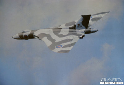 Vulcan B Mk2 XM594, 44 Rhodesia Squadron, RAF Waddington. (PHOTO) by R P Chapman.