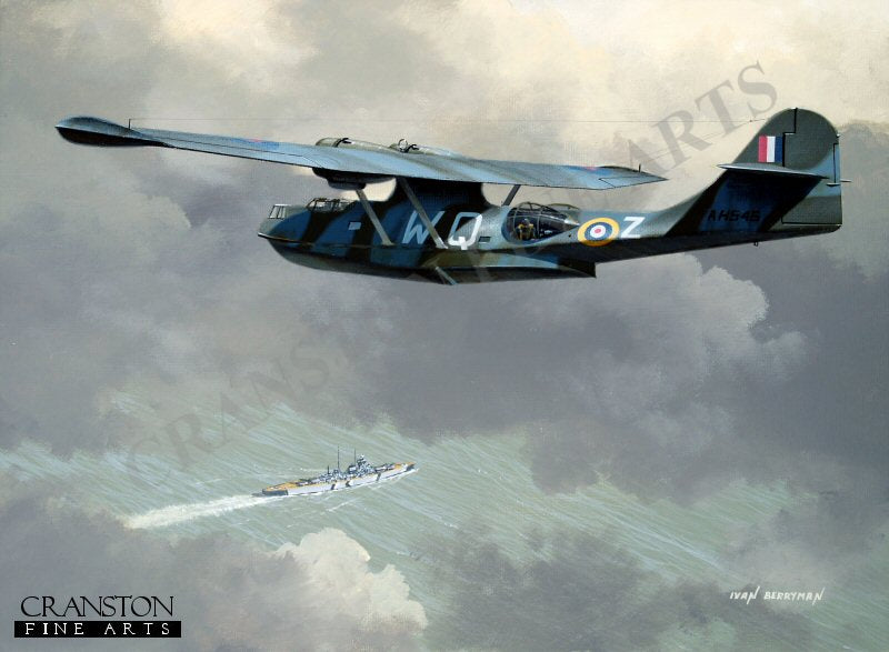 The Aircraft That Found the Bismarck by Ivan Berryman. (B)