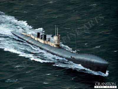 HMS K17 by Ivan Berryman. (C)
