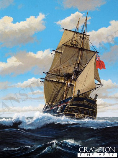 HMS Bounty by Ivan Berryman. (C)