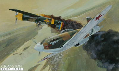 Duel on the Dnepr, Southen Russia, Summer 1943 by David Pentland.
