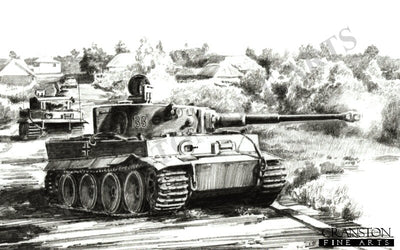 Max and Moritz, Retreat from the Donets, Russia, July to September 1943 by David Pentland.