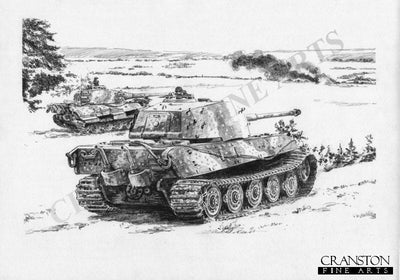 Stemming the Tide, Straussberg, East of Berlin, 19th April 1945 by David Pentland.