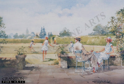 Tea and Tennis by Douglas West