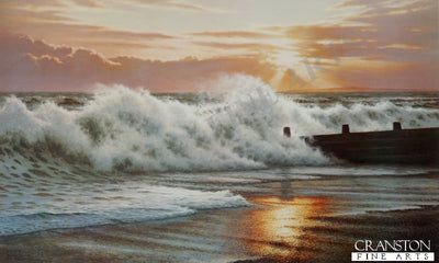 Sunset Surf by Rodney Charman.