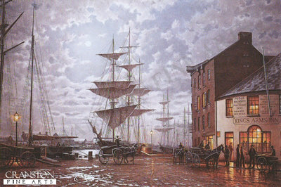 Quayside Evening by Rodney Charman.